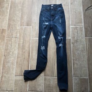 Beautiful figure hugging jeans